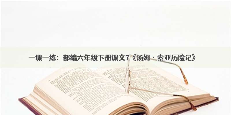 一课一练：部编六年级下册课文7《汤姆·索亚历险记》