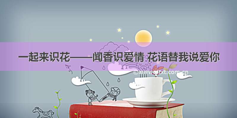 一起来识花——闻香识爱情 花语替我说爱你